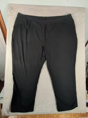 Pantalones de mujer Catherines Suprema Collection 4XW Petite 4XWP negros Foto 1 de 4