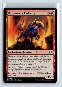 Foil PURPHOROS'S EMISSARY – MTG Magic the Gathering Card – Double Masters 2022 - Picture 1 of 6