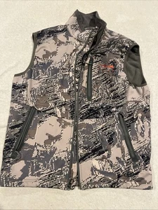 Sitka Gear Mens Dakota Vest Full Zip Optifade Marsh Gore-Tex Hunting - Large - Picture 1 of 9