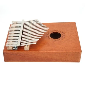17 Key Kalimba Thumb Piano Mahogany Mini Portable Musical Instrument Toy Bir XG5 - Picture 1 of 12