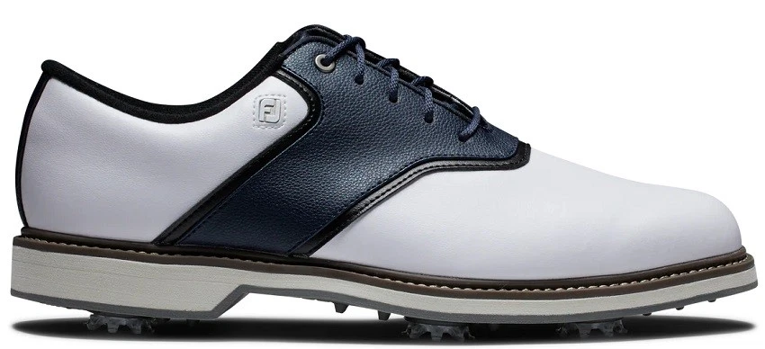 FootJoy Men's Fj Originals Golf Shoe Cleated Shoes White/Blue Mens 8M 57023