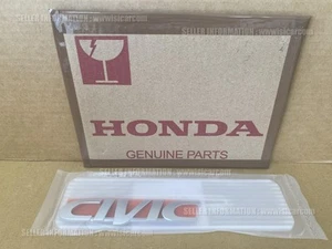 HONDA CIVIC EJ6 EJ7 EJ8 MB6 MB7 MB8 MB9 MC1 MC3 EMBLEMA TRASERO CIVIC 75765-S04-000  - Imagen 1 de 24