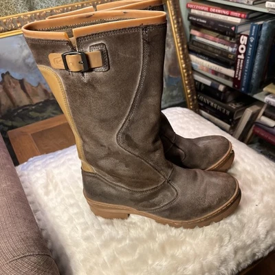 Botas de Lluvia Keen Willamette Impermeables Gamuza Encerada Talla 7.5 38 Suela Nieve  Foto 1 de 4