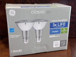 GE Classic LED - PAR30 - Long Neck - 75W - 10W - 1 Pack/2 Bulbs - Picture 1 of 2