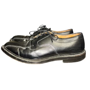 Scarpe da bicicletta Allen Edmonds Hillcrest Oxfords da uomo taglia 10 C in pelle nera - Foto 1 di 9
