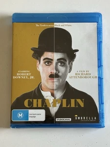 CHAPLIN - NEW AUSTRALIAN BLU-RAY REGION B - 1992 Robert Downey Jr. - UMBRELLA - Bild 1 von 3