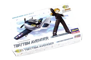 Hasegawa Aircraft Model Eggplane Series TBF/TBM Avenger TH28 Hobby 60138 H0138 - Picture 1 of 1