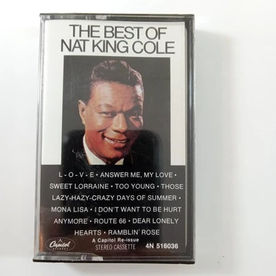 Nat King Cole The Best Of Cassette Capitol Records 4N 516036 - Image 1 of 2