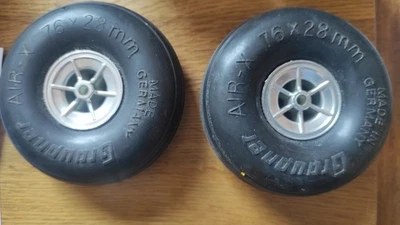 Rarität Graupner Air-X Räder Bestellnummer 163/76 - Bild 1 von 2