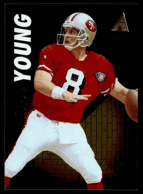 1995 Pinnacle Zenith Steve Young #Z94 - Image 1 of 2