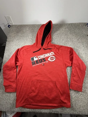Sudadera con Capucha Cincinnati Reds Majestic MLB Base Térmica Polar Béisbol Para Hombres XL Foto 1 de 4