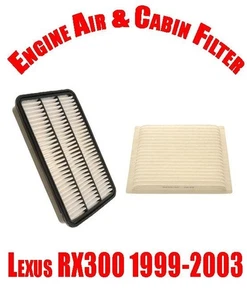 Brand New Engine Air Filter & Cabin Filter for Lexus RX300 1999-2003 - Bild 1 von 7