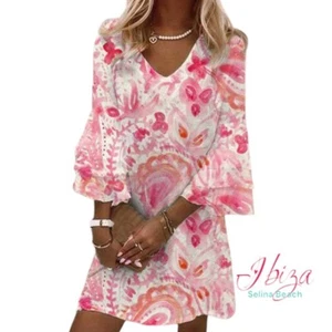 BOHO SOMMERKLEID STRANDKLEID SEXY ELEGANT - Bild 1 von 6