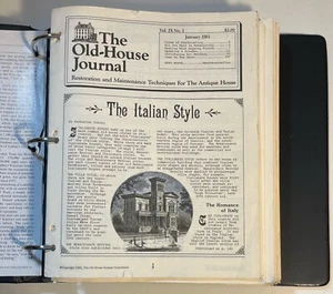 28 The Old-House Journal 1981 - 1983 Renovation & Maintenance For Antique Houses - Picture 1 of 14