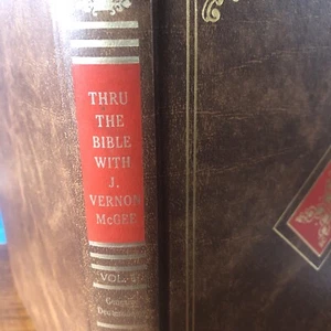 J. Vernon McGee Through The Bible Volume 1 Hardcover VG Genesis-Deut - Bild 1 von 7
