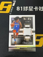 Jalen Williams 2022-23 Panini Noir Elegant Decon Rookie Jerseys 53/99