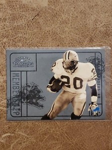 2004 Donruss Classics Membership SP /1000 Barry Sanders #M-2 HOF Lions