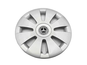 Mercedes-Benz Original 1 Enjoliveur 16 Pouces W 447 Vito / Classe V Argent/Noir - Picture 1 of 1