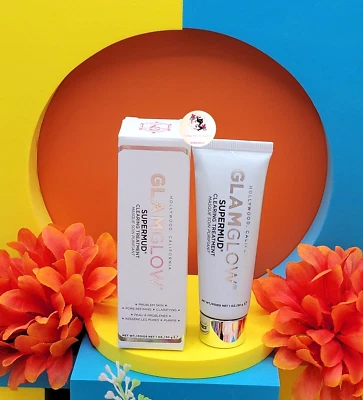 GLAMGLOW Supermud Clearing Treatment Clarifying 1oz /30g Travel Size NEW Boxed - Image 1 of 4