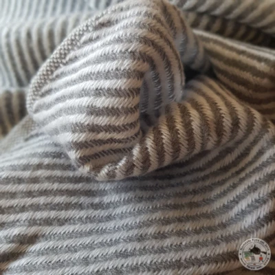 Cashmere Blanket " Mahi (मही)" - Handmade From Nepal, Bedspread, Blanket - Image 1 of 4