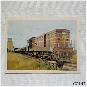 Weet-Bix Get into Training #14 Wheat Trucks Gunningbland Cereal Card (B) (CC147)