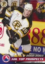 2002-03 Choice AHL Top Prospects #20 ANDY HILBERT - Providence Bruins