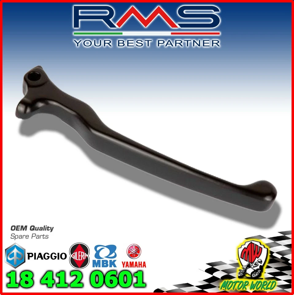 Levier De Frein Droit Noir Piaggio Beverly 500 2002 2003 2004 2005 2006 M34100 - Photo 1/1