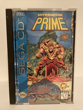 Ultraverse Prime/ Microcosm (Sega CD) 2in1 Game RARE