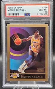 1990-91 SkyBox #138 Earvin Johnson PSA 10 - Picture 1 of 2