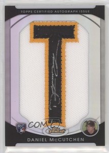 2010 Topps Finest Refractor /75 Daniel McCutchen (Letter T) Rookie Auto RC