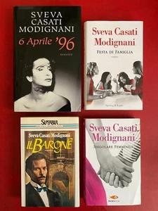 Sveva CASATI MODIGNANI Lotto 4 Libri 6 APRILE 96 + FESTA + BARONE + SINGOLARE - Foto 1 di 4