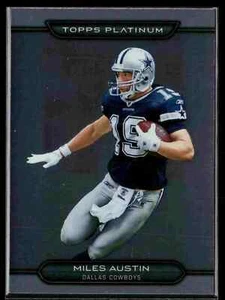 Miles Austin 2010 Topps Platinum #86 Dallas Cowboys - Bild 1 von 2