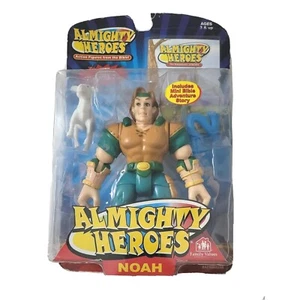 Figura de acción Noah Almighty Heroes nuevo juguete valores familiares 2006 nuevo - Imagen 1 de 12