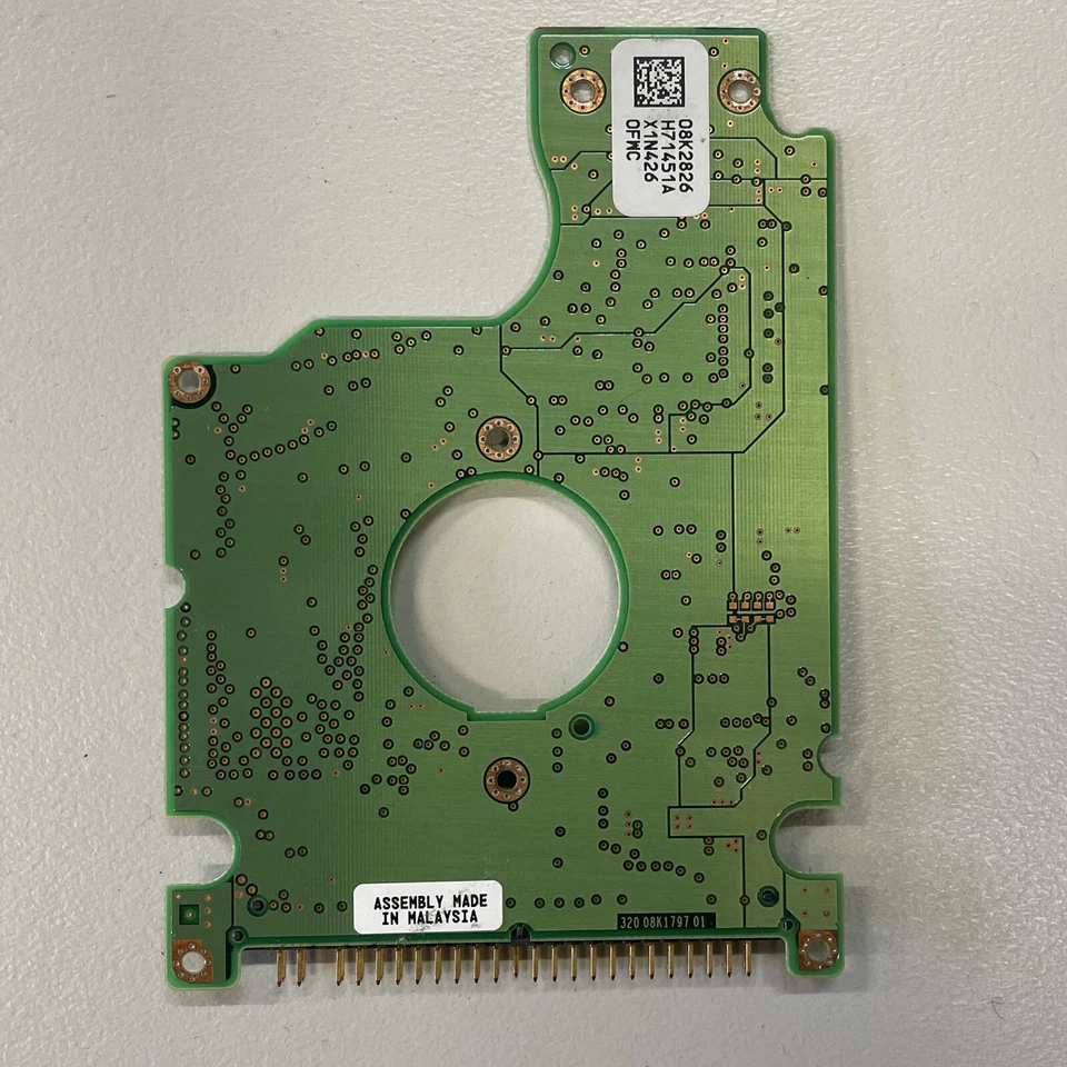 Hitachi 13G1883 2.5" ATA-100 HDD PCB Board 320 08K1797 01 HTS548060M9AT00 - Image 1 of 4