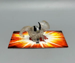 Bakugan Gargonoid 520G BakuCrystal Clear Translucent Battle Brawlers READ - Picture 1 of 7