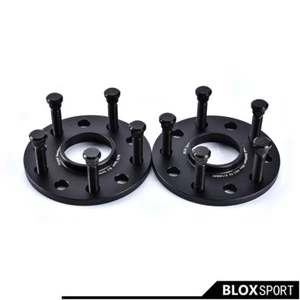 2x 8mm For Lexus ES200 ES300h ES350 XV60 Hub Centric Black Wheel Spacers 5x114.3 - Picture 1 of 11