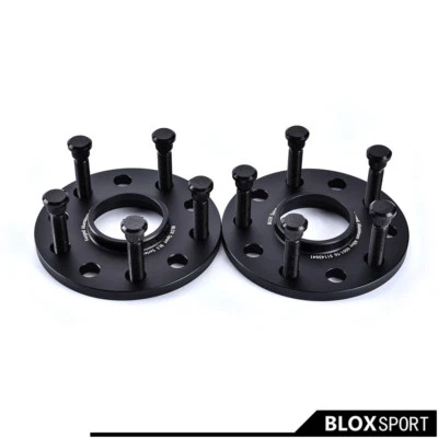 2x 8mm For Lexus ES200 ES300h ES350 XV60 Hub Centric Black Wheel Spacers 5x114.3 - Image 1 of 4