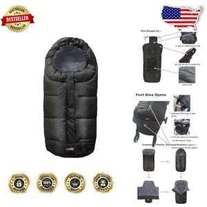 Cozy Anti-Kick Waterproof Stroller Sleeping Sack - Universal Fit for Toddlers - Picture 1 of 9