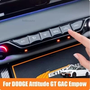 For DODGE Attitude GT GAC Empow 2024-25 Central Control Button Protective Cover - Picture 1 of 10