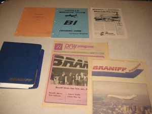 Vintage Braniff Airlines Bücher und Zeitschriften Lot - Bild 1 von 5