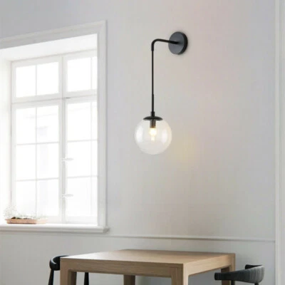 Bedroom Glass Wall Lamp Indoor Wall Sconce Hallway Wall Light Bar Wall Lighting - Image 1 of 4