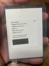 2023 Panini Chronicles Redemption Royal Signatures Rickey Henderson Oakland A's