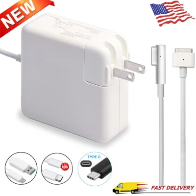 Adaptador CA carregador tipo C USB C para MacBook Pro 13" 15" A1278 A1398 A1435 A1466 - Imagem 1 de 4