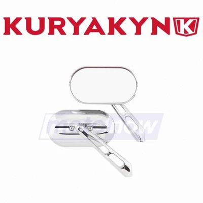 Kuryakyn Magnum Mirrors for 1999-2003 Yamaha XV1600AT Road Star Silverado - sz Foto 1 de 4