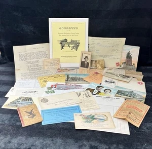 Lot of Vintage Paper ~ Postcards, Billheads, Receipts, Etc. ~ 1890s -1950s - Picture 1 of 5