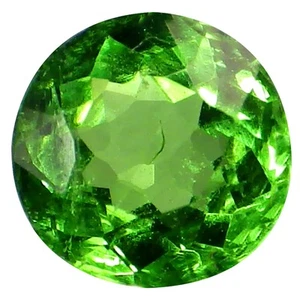0.29 ct Round (4 x 4 mm) Unheated / Untreated Tanzania Tsavorite Garnet - Imagen 1 de 1