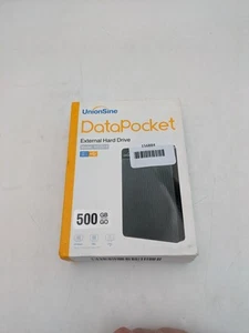UnionSine HD2510 Datapocket External Hard Drive 512GB USB 3.0 / USB 2.0 - Picture 1 of 2