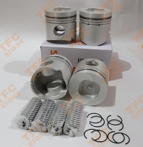 JX493 Piston Kit With Pin STD For Isuzu Engine Overhaul Rebuild Kit New - Picture 1 of 5