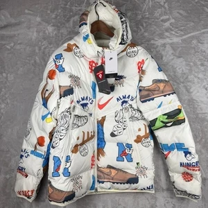 Nike Storm Fit Synthetic Fill Puffer Jacket Herren Gr. M All Over Print Medium - Bild 1 von 7