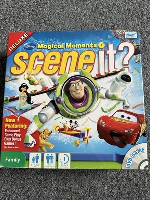 Deluxe Disney Magical Moments Scene It 100% Complete Board Game Pewter Tokens - Image 1 of 4